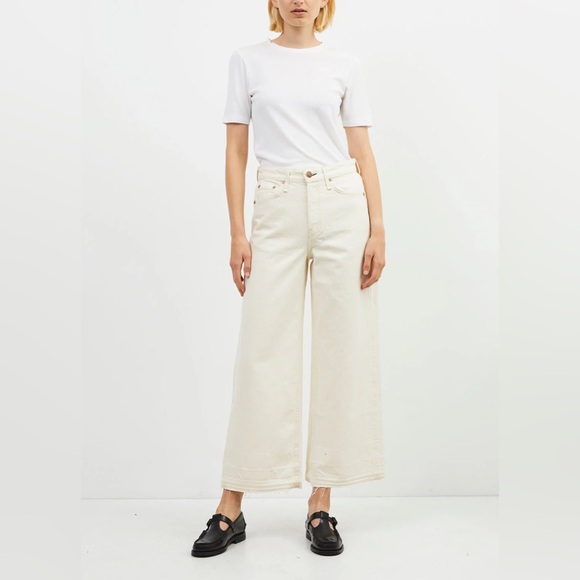 Rag & bone High rise wide leg jeans 24 - Picture 8 of 10